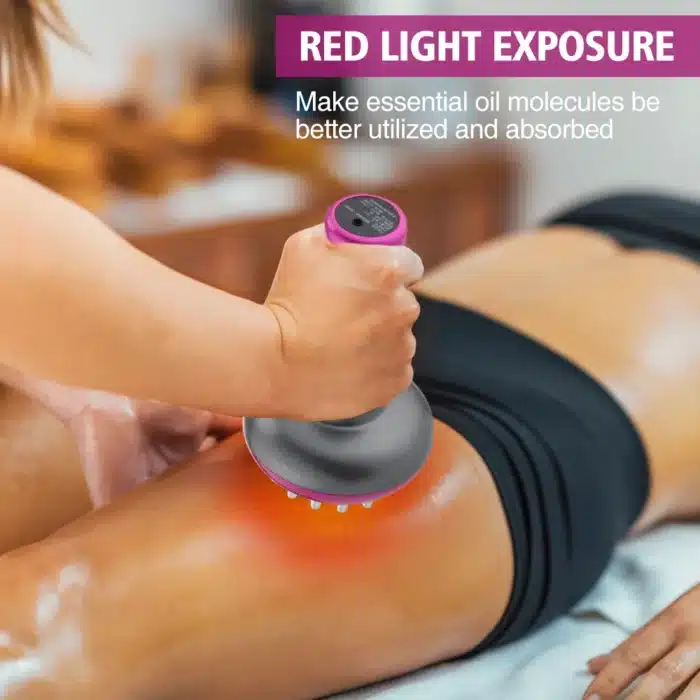 Electric Lymphatic Drainage Machine Meridian Body Massage Brush Microcurrent Anti Cellulite Guasha Physiotherapy Apparatus - Image 6