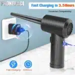 50000 RPM Compressed Air Duster Cordless Portable Rechargeable Wireless Electric Air Keyboard Electronics Cleaner Dust Blower - Image 2