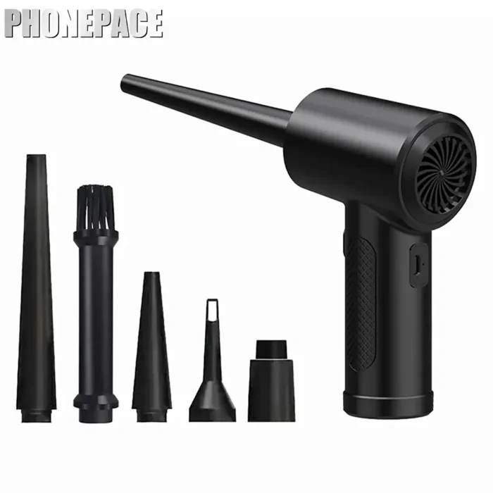 50000 RPM Compressed Air Duster Cordless Portable Rechargeable Wireless Electric Air Keyboard Electronics Cleaner Dust Blower - Image 6