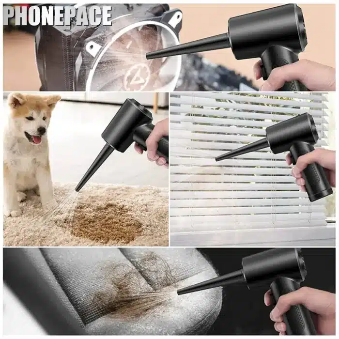 50000 RPM Compressed Air Duster Cordless Portable Rechargeable Wireless Electric Air Keyboard Electronics Cleaner Dust Blower - Image 4