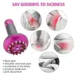 Electric Lymphatic Drainage Machine Meridian Body Massage Brush Microcurrent Anti Cellulite Guasha Physiotherapy Apparatus - Image 3