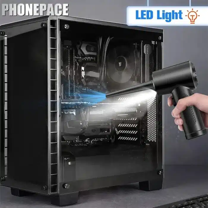 50000 RPM Compressed Air Duster Cordless Portable Rechargeable Wireless Electric Air Keyboard Electronics Cleaner Dust Blower - Image 3